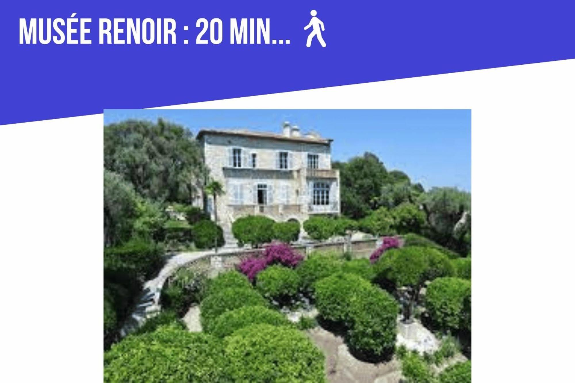 Bed & Breakfast Les Hauts De Cagnes Vue Mer Et Montagneアパートメント エクステリア 写真